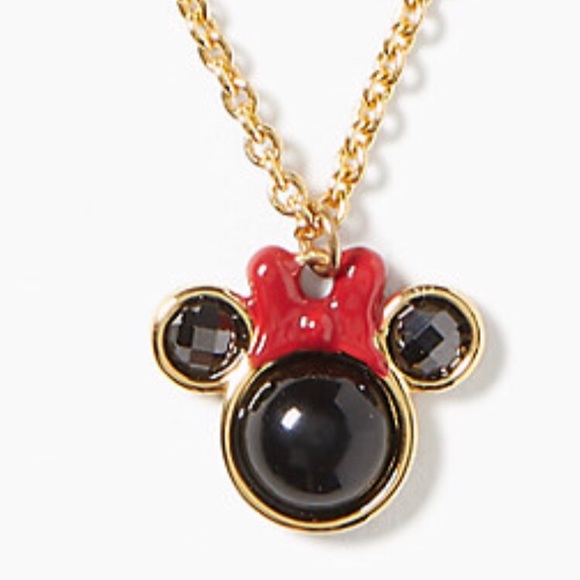 NEW Kate Spade NY + Disney Minnie Mouse Necklace - Picture 2 of 9
